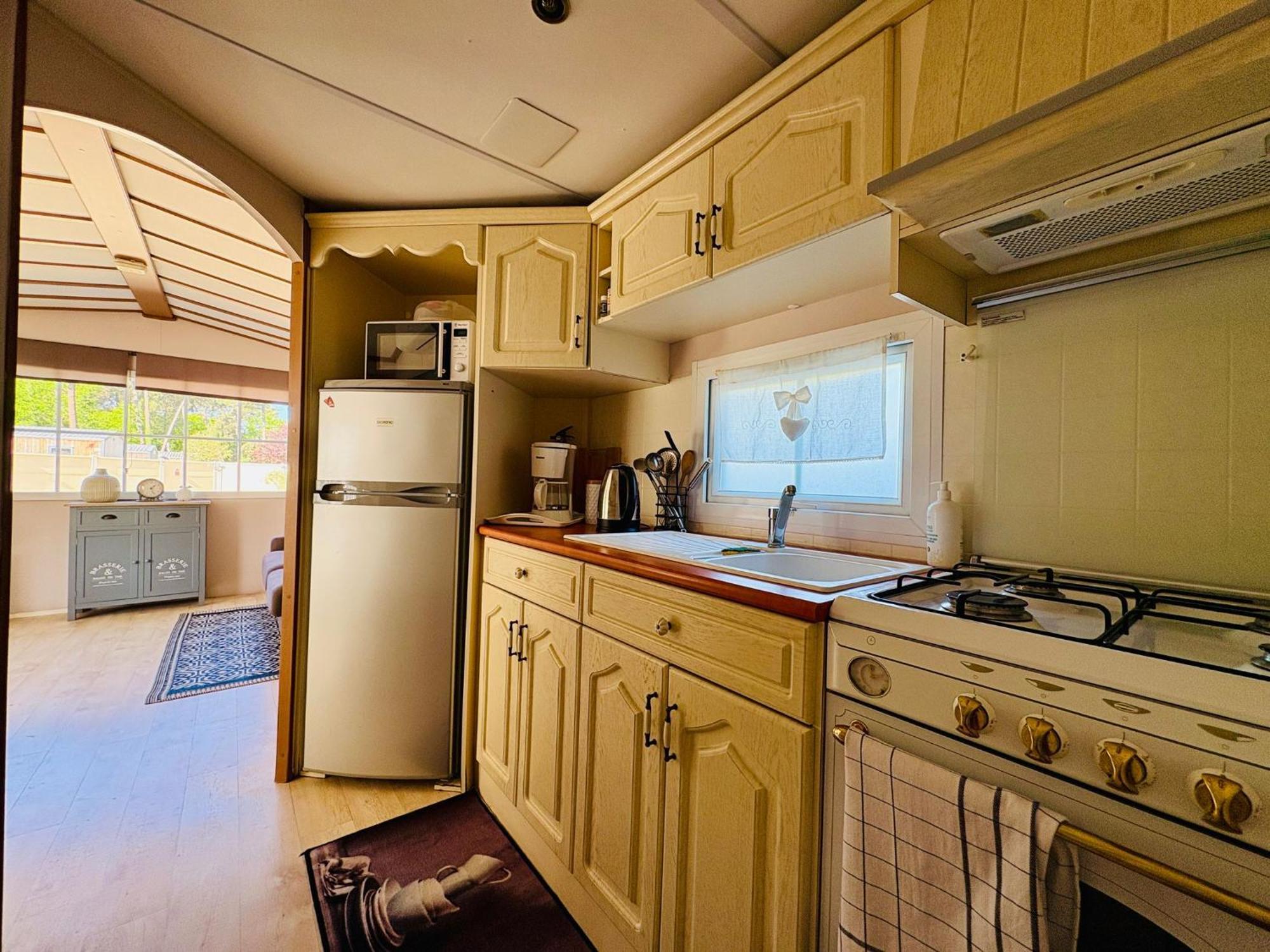 Mobil'Home Climatise Terrain Prive Proche Du Zoo De La Palmyre 레 마트 외부 사진
